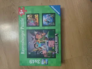 Puzzle Ravensburger Minecraft 3x49