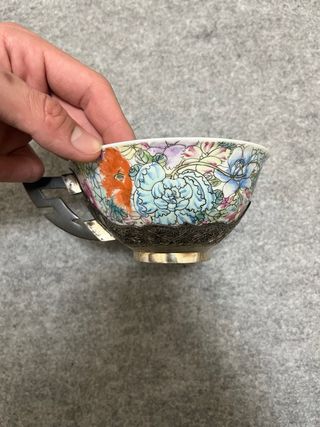 Cuenco porcelana china antiguo