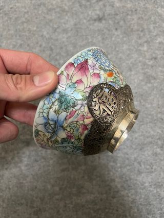 Cuenco porcelana china antiguo