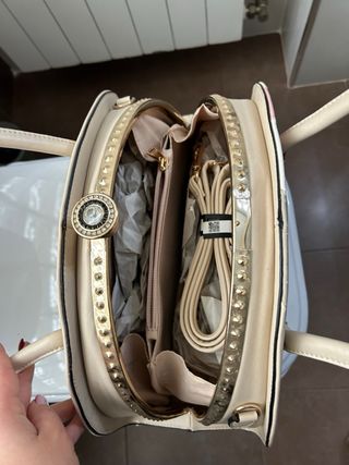 Bolso de mano multicolor