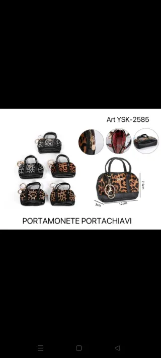 Portamonete Portachiavi
