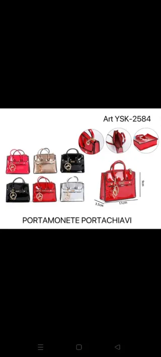 Portamonete Portachiavi