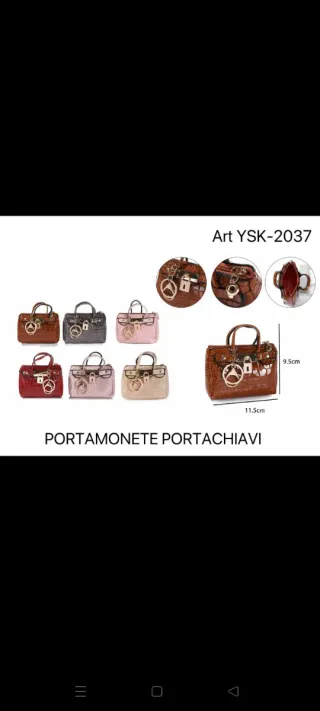 Portamonete Portachiavi