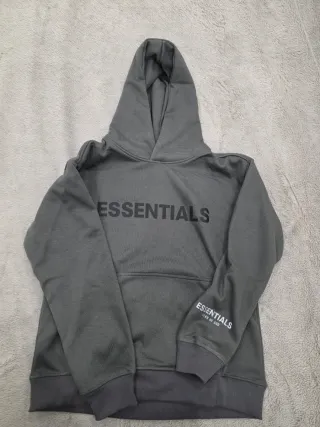Sudadera Fear of God Essentials Gris