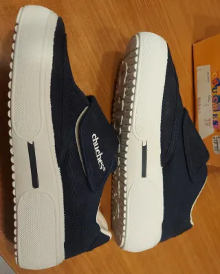 Zapatillas Chuches velcro,azul numero 39 unisex