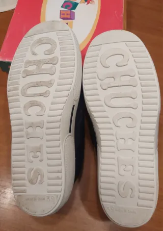 Zapatillas Chuches velcro,azul numero 39 unisex