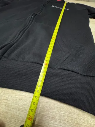 Felpa E-Tees Burning con zip e stampe ( Manga)