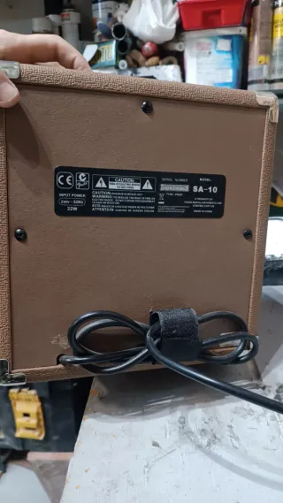 Amplificador Guitarra Fender SA-10 Marrón