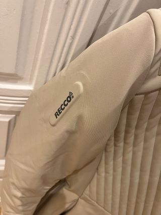 Chaqueta esquí mujer Oysho beige