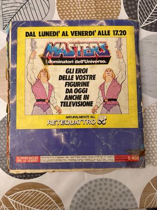 Album Figurine Masters of the Universe Panini