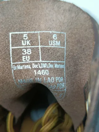 Stivali Dr. Martens 1460 Marrone Tg. 38