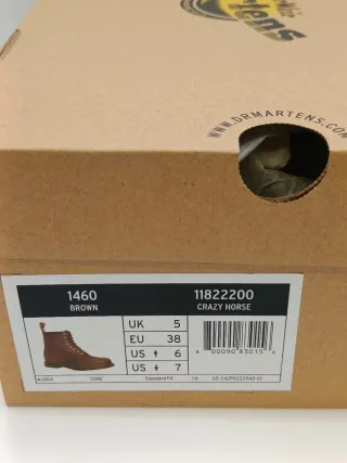 Stivali Dr. Martens 1460 Marrone Tg. 38