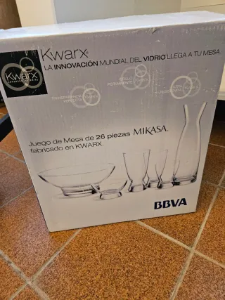 Cristalería Mikasa bbva