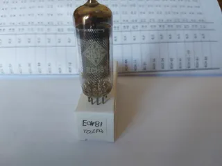 Valvola ECH81 Telefunken nuova testata