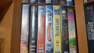 Lote 5 Películas VHS (Español)