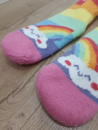 Calcetines Ale-hop Antideslizantes Arcoíris