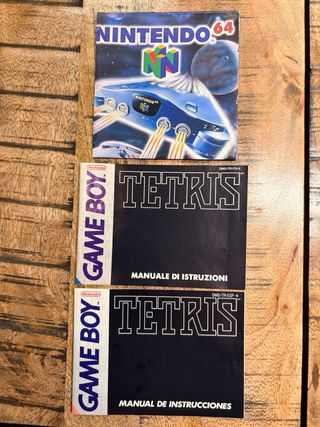 Tetris Game Boy Nintendo (Segunda tirada)