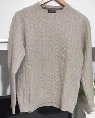 Jersey Massimo Dutti Lana y Cachemira Talla M/L