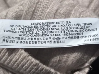 Jersey Massimo Dutti Lana y Cachemira Talla M/L