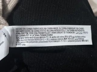 Jersey Massimo Dutti Lana y Cachemira Talla M/L