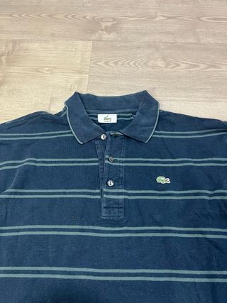 Polo Lacoste manga larga rayas