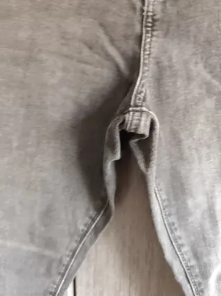 Tejano gris talla 48