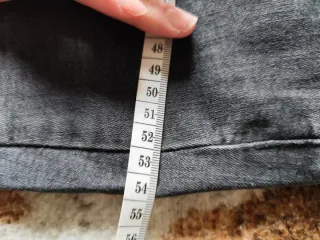 Tejano gris talla 48