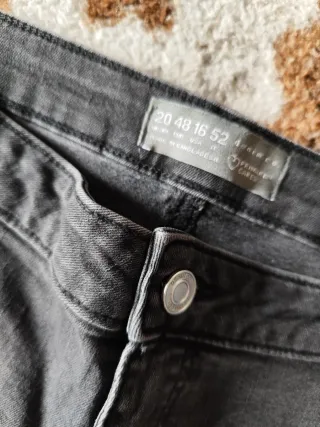 Tejano gris talla 48