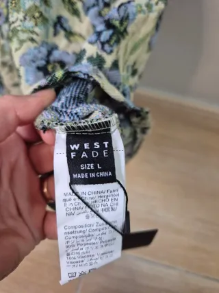 Vestido estampado Westfade Talla L