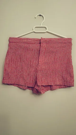 Conjunto cuadros Vichy Top y Short