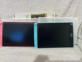 Tableta Dibujo Digital LCD Rosa y Azul