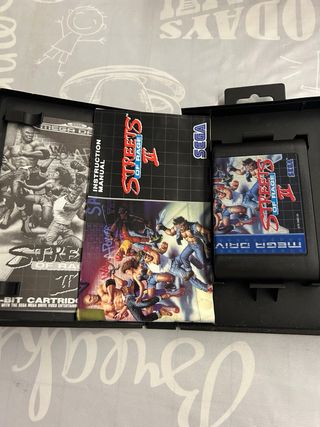 Sega Mega Drive Streets of Rage II completo