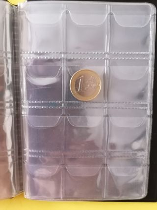 Álbum para monedas y coleccionables