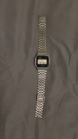 Reloj Casio Plata Digital WR