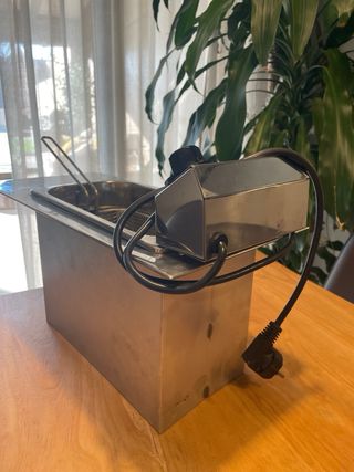 Freidora Eléctrica Acero Inoxidable