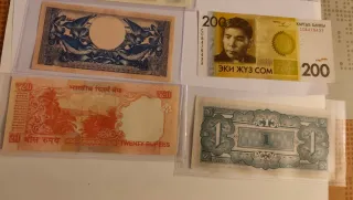 10 Billetes de Asia
