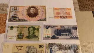 10 Billetes de Asia