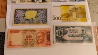 10 Billetes de Asia