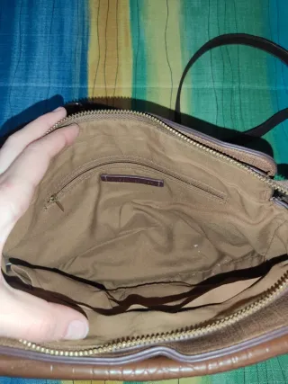 Bolso marrón grande Paco Martínez