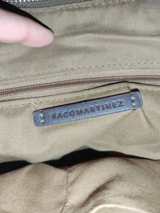 Bolso marrón grande Paco Martínez