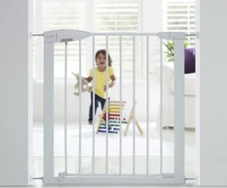 Barrera de seguridad blanca marca Munchkin