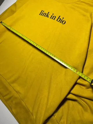 Felpa gialla link in bio Pull&Bear M