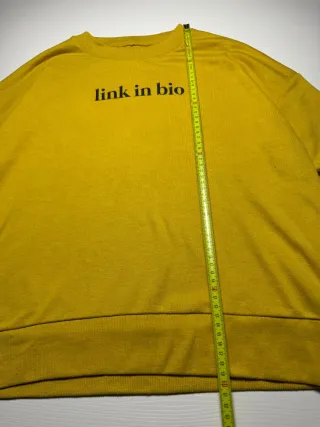 Felpa gialla link in bio Pull&Bear M