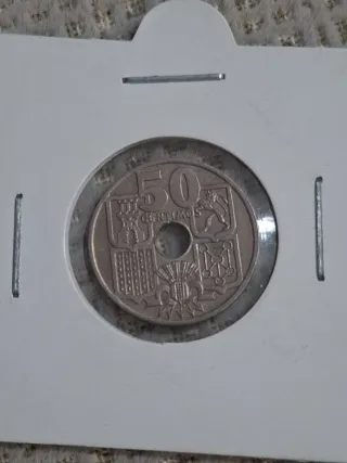 50 Céntimos Flechas Invertidas