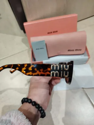 Gafas de sol Miu Miu marrones