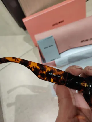 Gafas de sol Miu Miu marrones