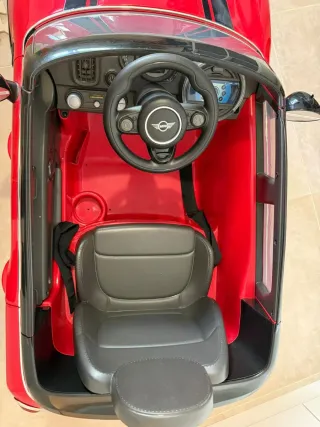 Coche Batería Mini Cooper Rojo