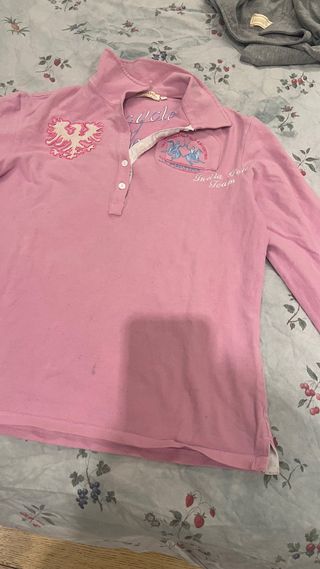 Polo La Martina Mujer Rosa