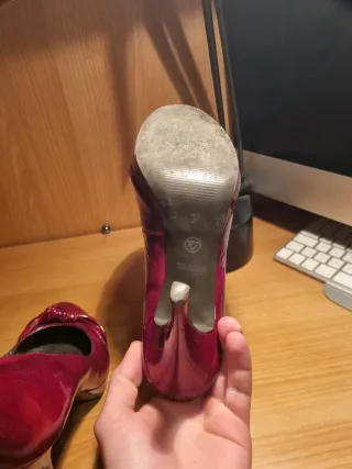 Scarpe con tacco Rosse