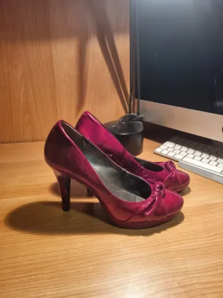 Scarpe con tacco Rosse